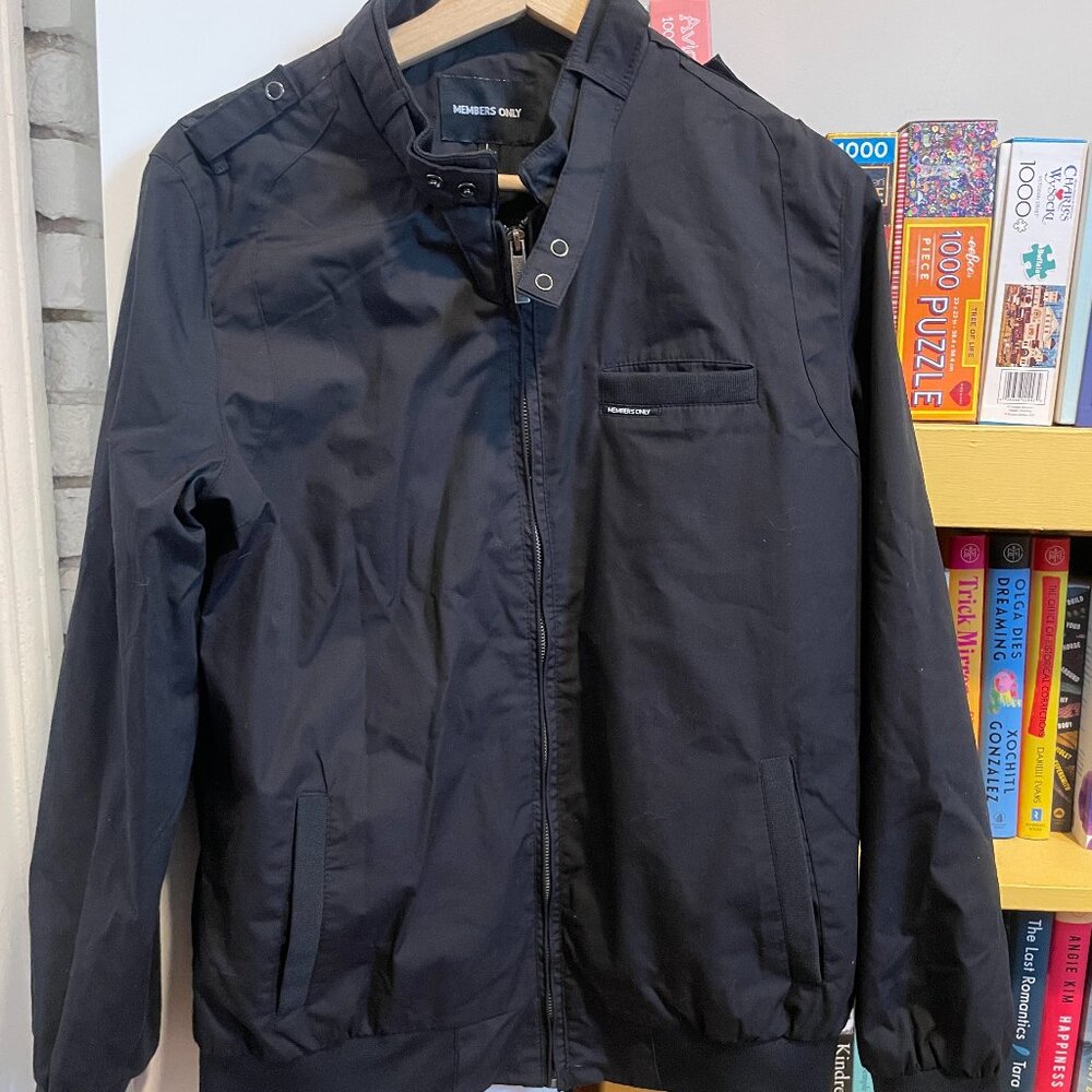 Members Only Women's Classic Iconic Racer Jacket (Slim Fit)